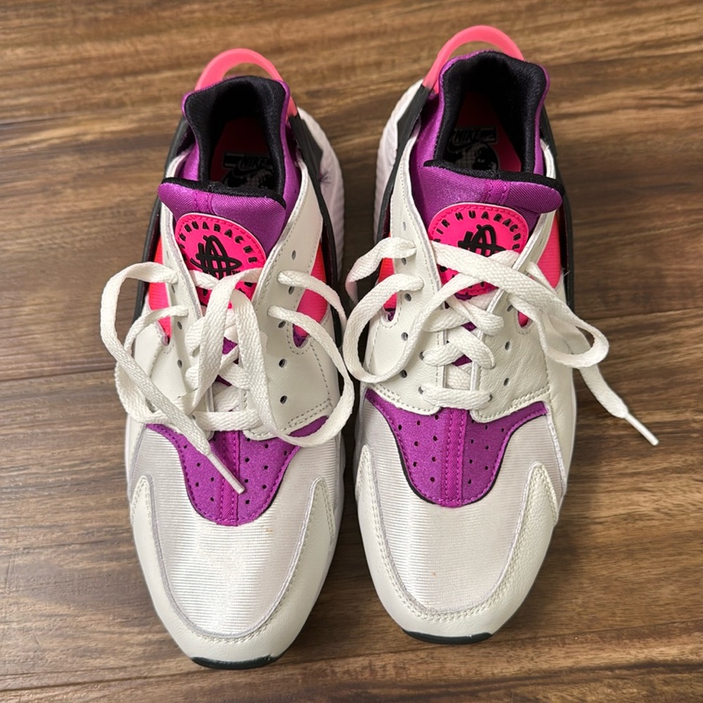 Nike Huarache size 9 Pink and Purple Worn Once